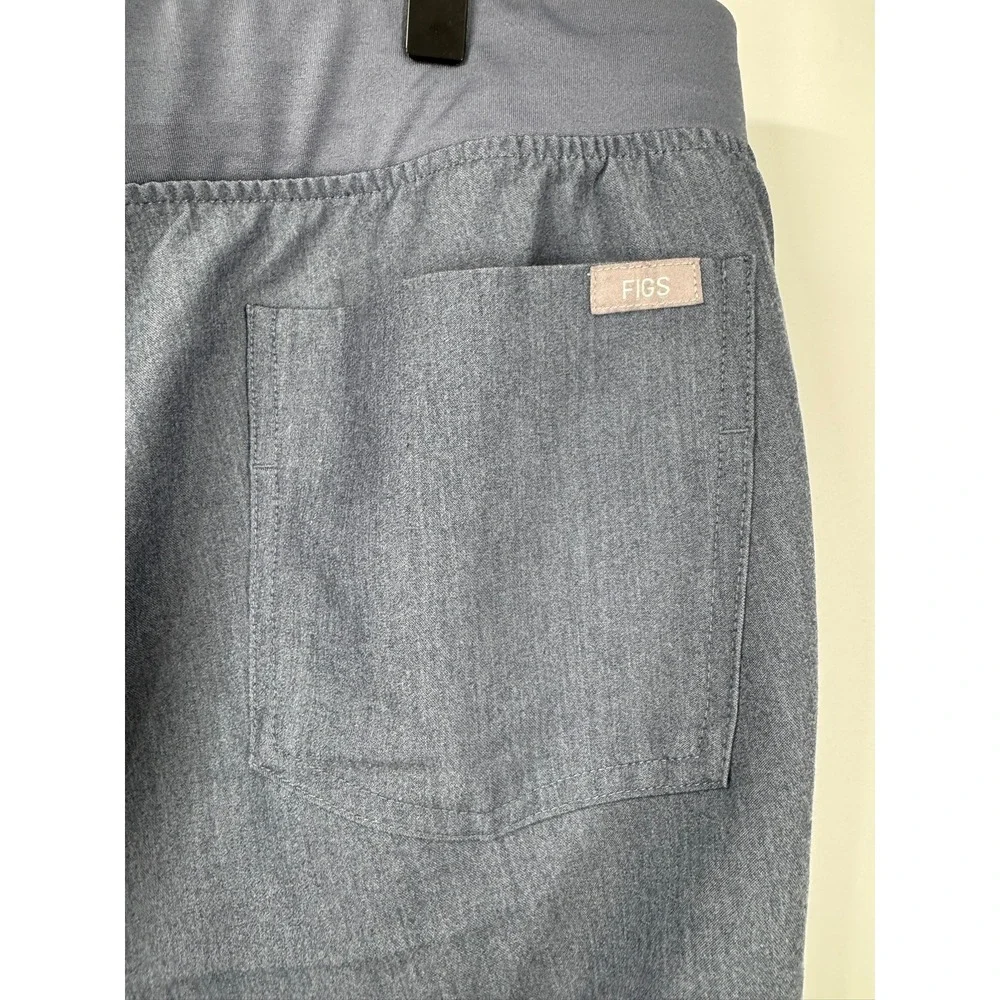 FIGS Zamora Jogger Technical Women's Heather Blue Scrub‎ Pants XXL/P W23SW2016P